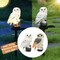 Solar Lights Outdoor Decorative Solar Owl Stake Lights for Yard Decorations Gift